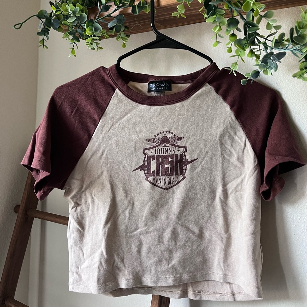 Cotton On Johnny Cash Micro Tee
